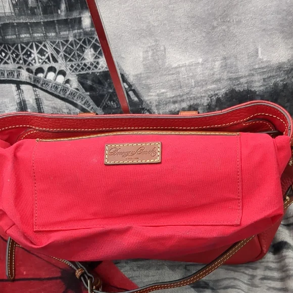 Dooney & Bourke Pebbled Leather Zip Top Satchel - Picture 7 of 13